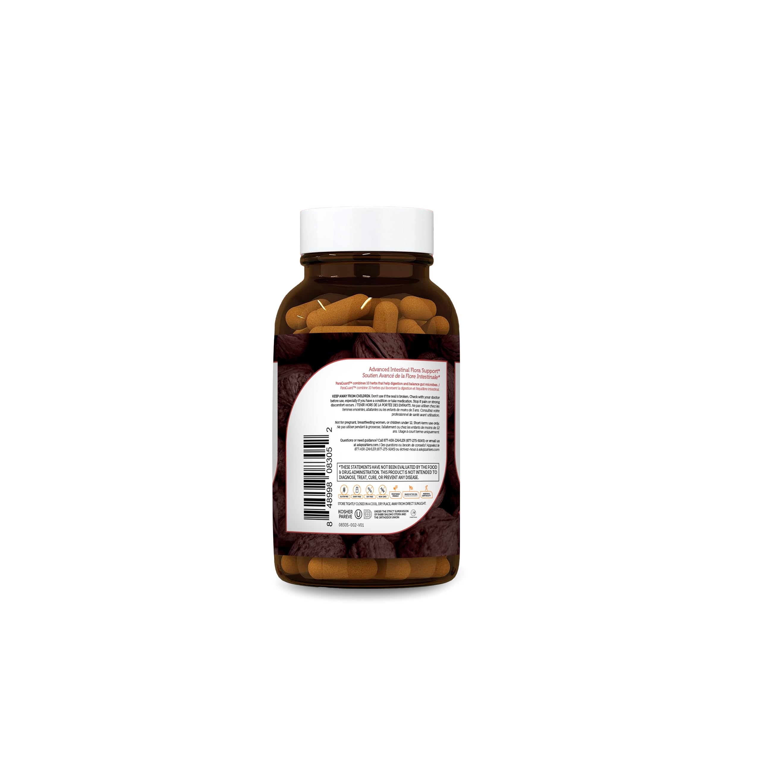 Zahler ParGuard capsules easy-to-swallow pills for effortless routine
