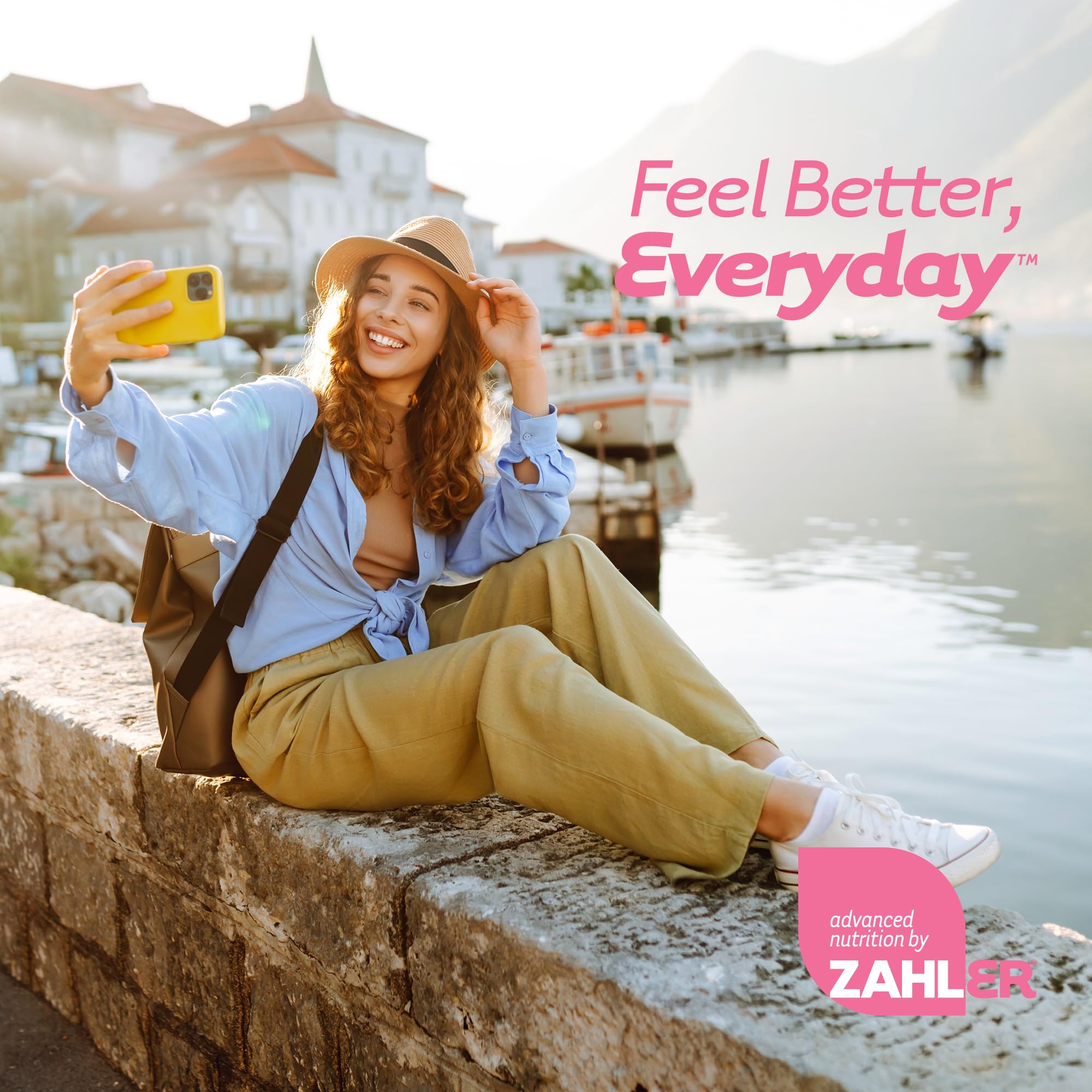 Zahler PureBerry+Purse on kitchen counter ready for daily routine