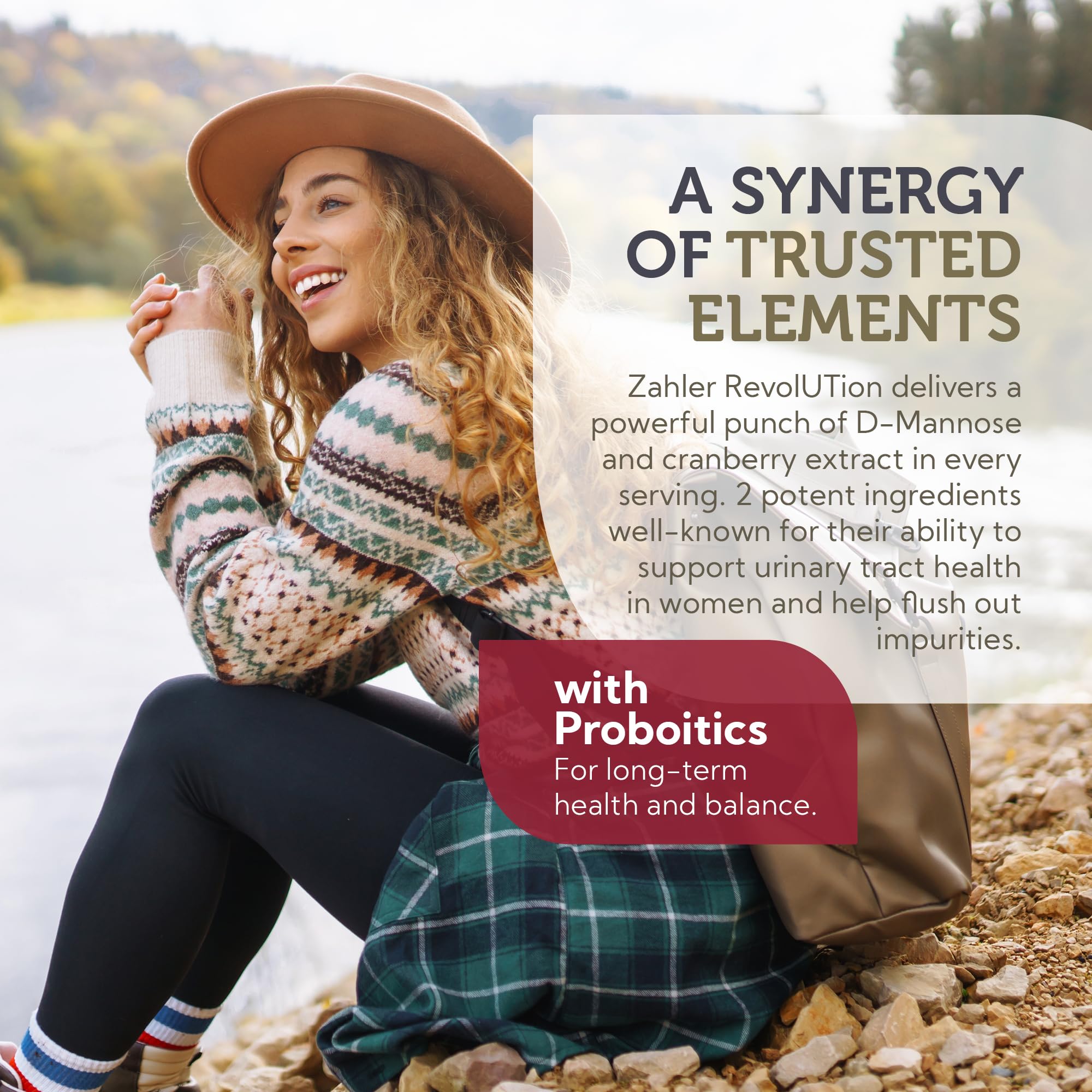 Zahler Revolution cranberry ingredient highlight for urinary health support.
