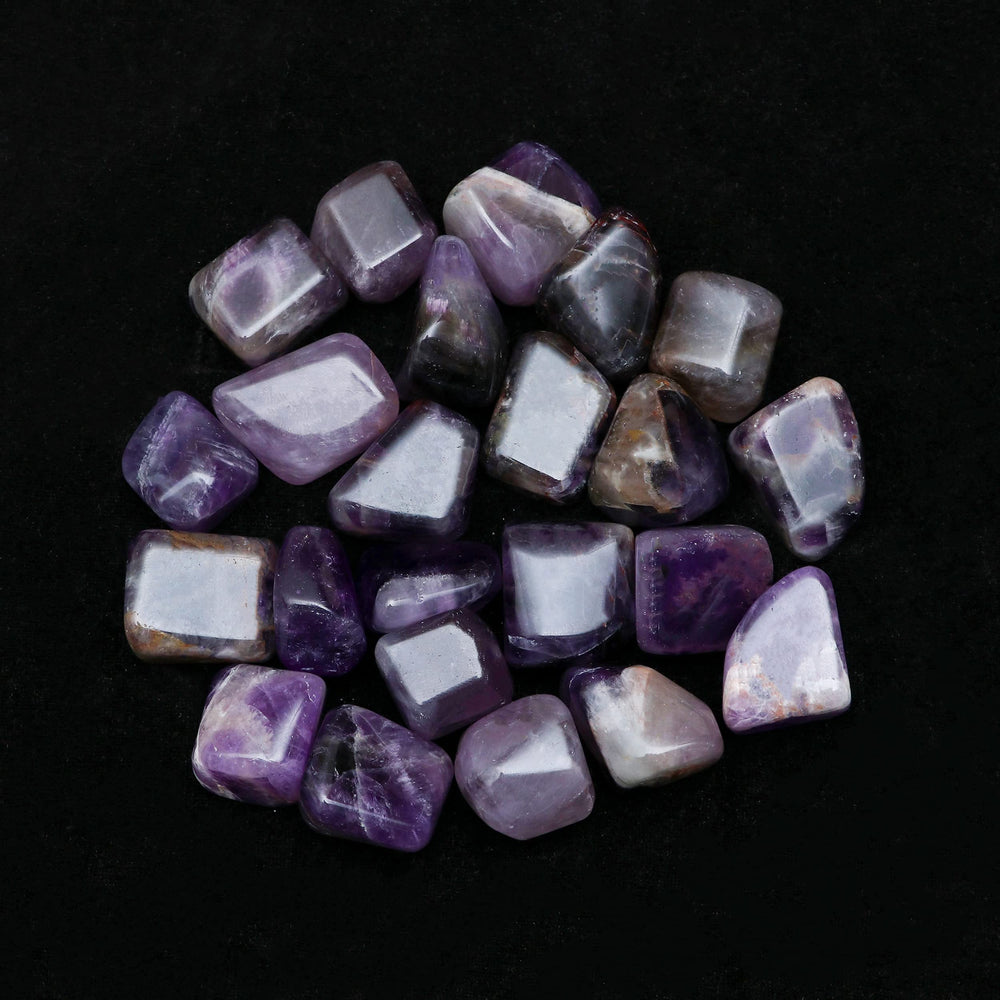 ZAICUS amethyst tumbled stones for Reiki gift sets and mindful rituals.