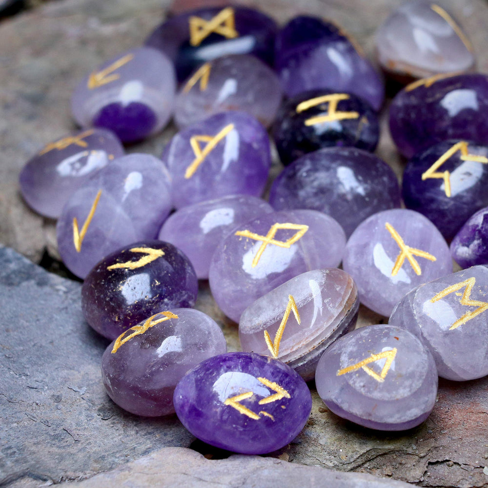 ZAICUS Healing crystal runes supporting Reiki and aura cleansing.