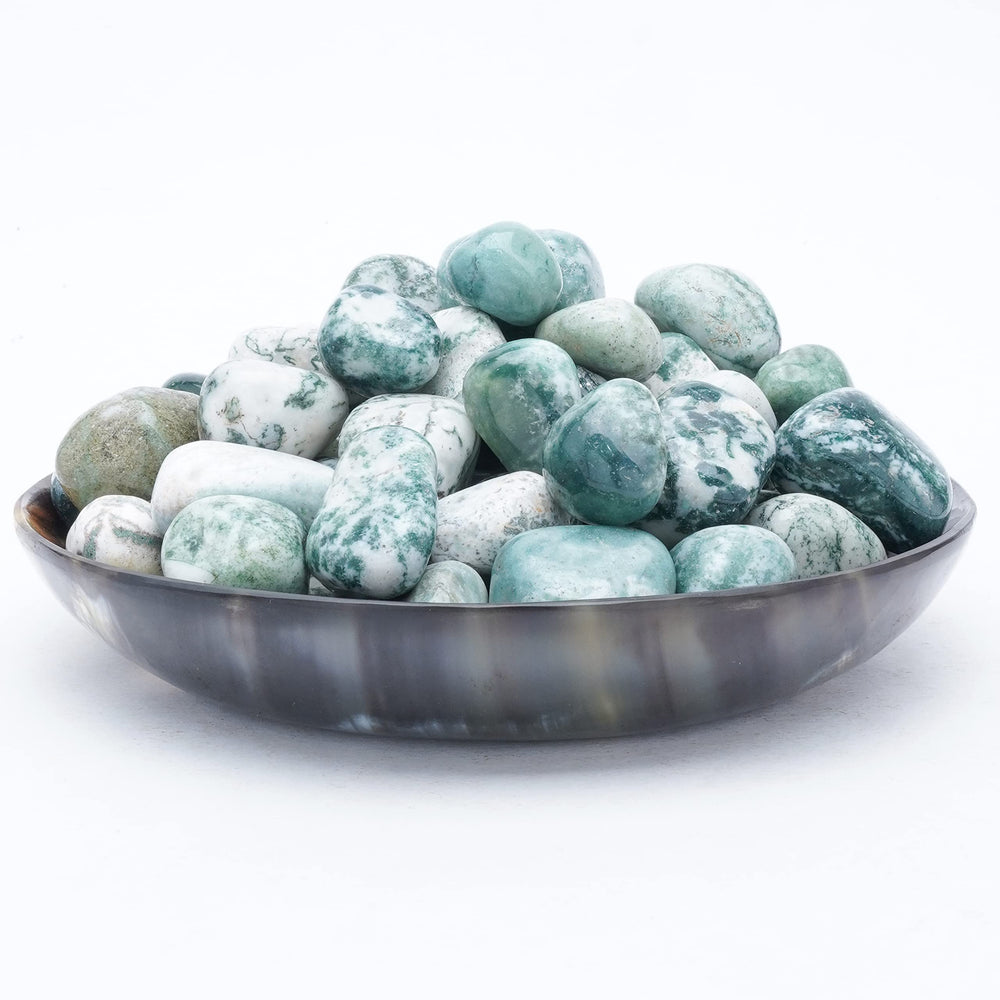 ZAICUS Tree Agate specimen with earthy inclusions for mindful rituals