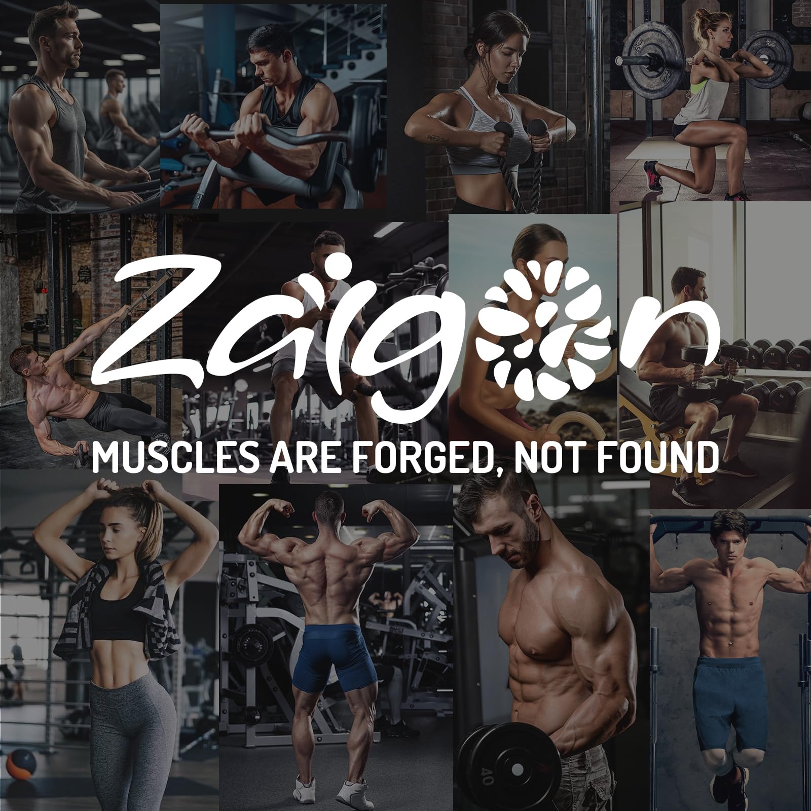 Zaigon bottle with supplement facts, gluten-free and non-GMO.