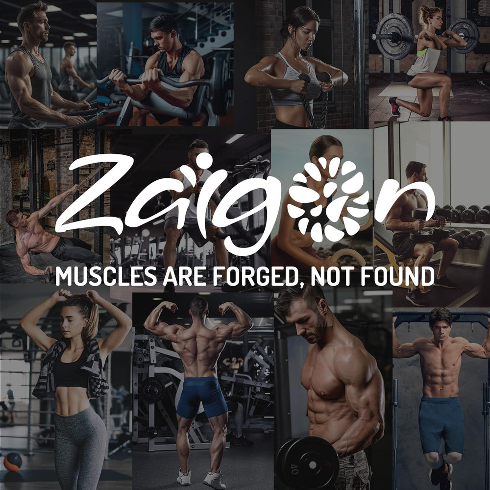 Zaigon bottle with supplement facts, gluten-free and non-GMO.