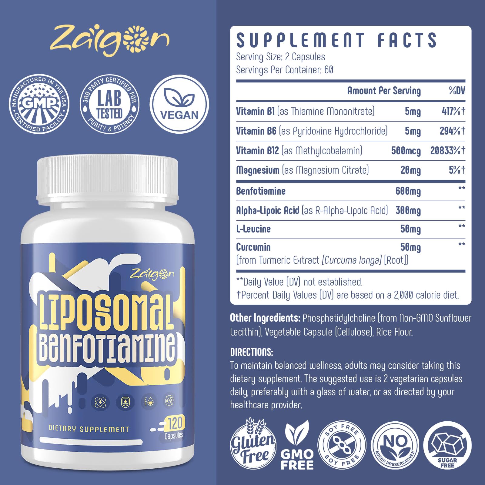 Zaigon nerve-support blend visual suggesting nerve health benefits
