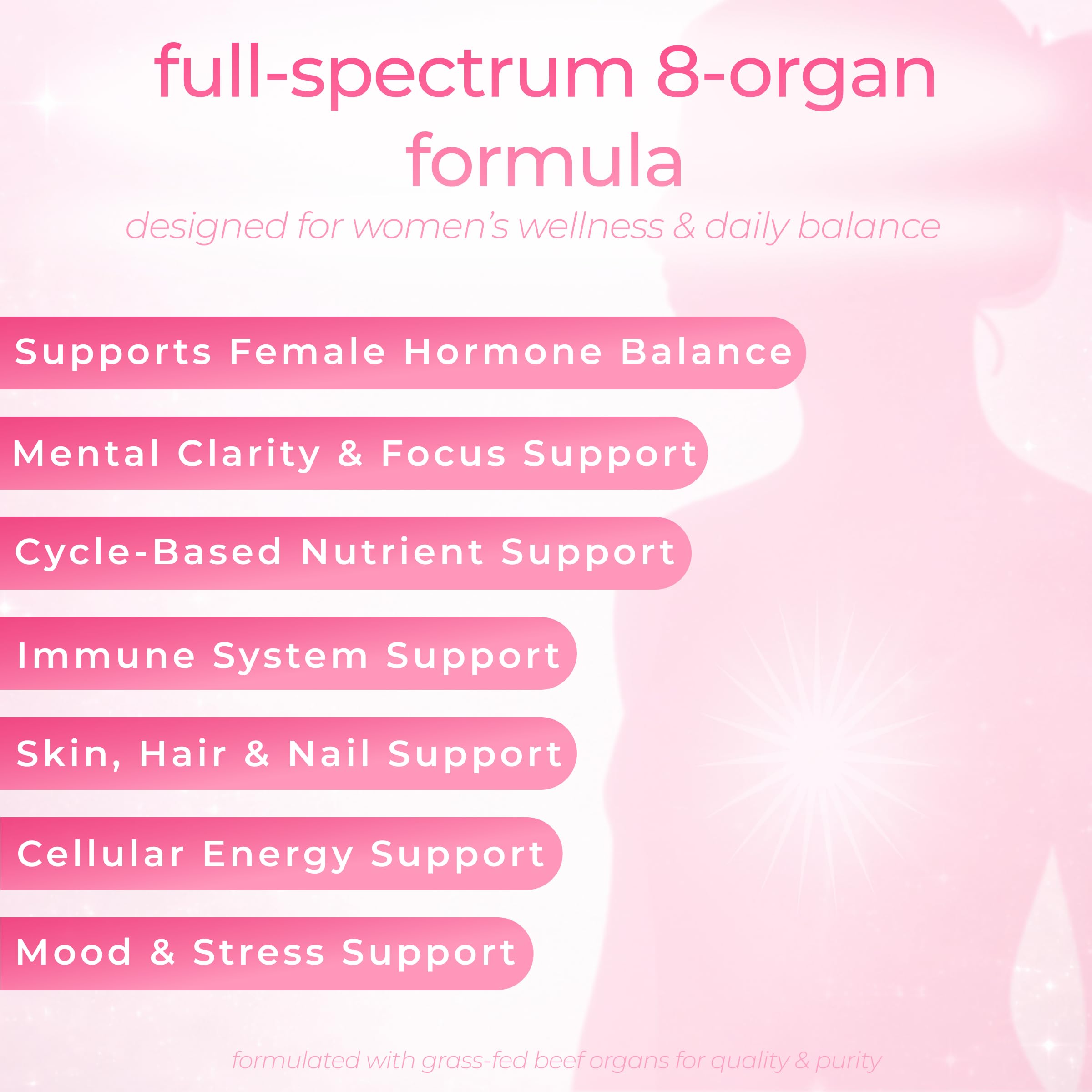 Zakrama Glow Girl capsules ready for mood and cycle support.