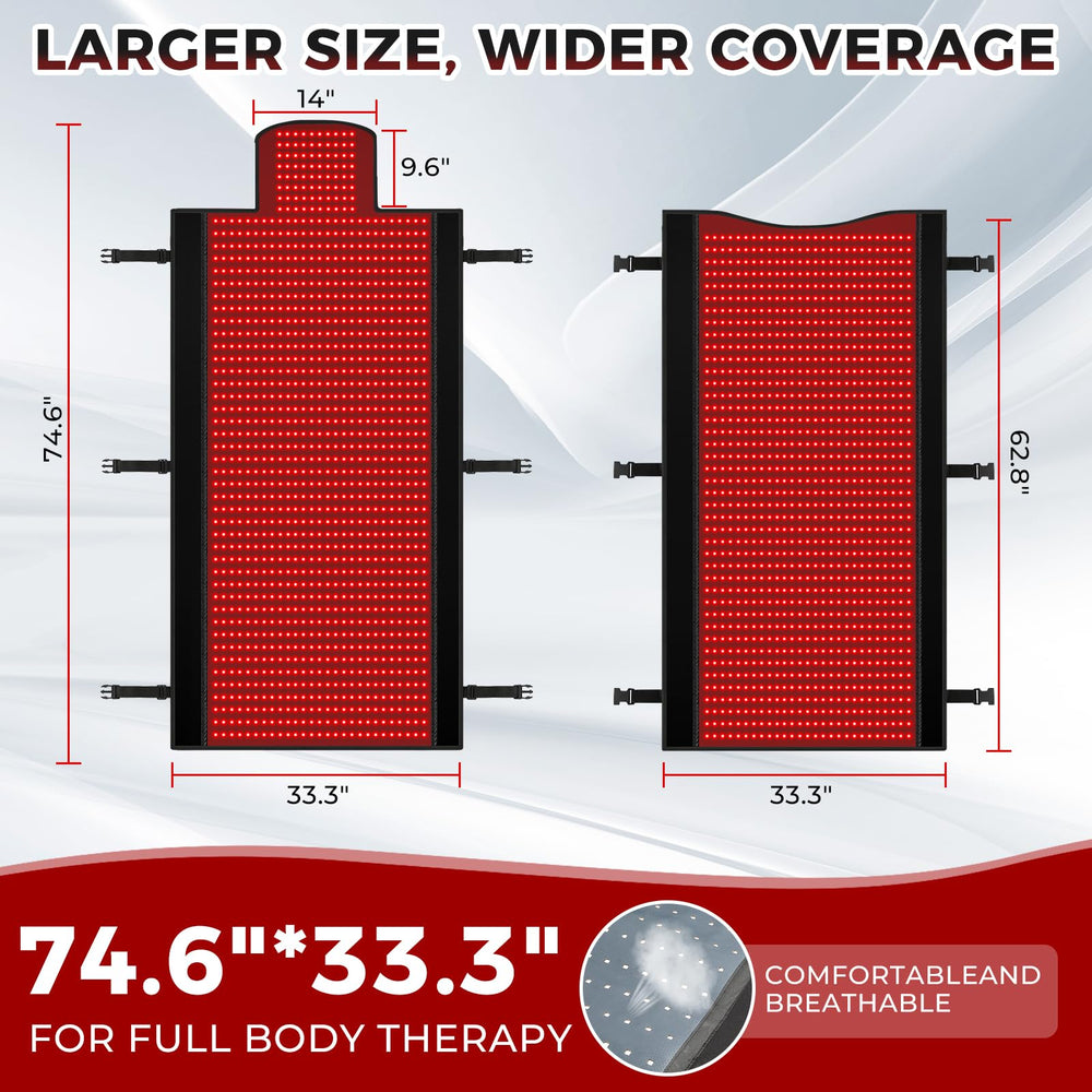 ZALWYC advanced controller panel lets you adjust intensity and duration.