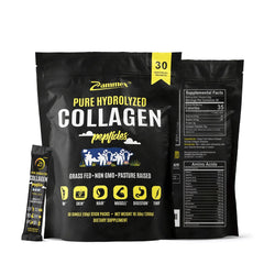 Zammex collagen travel pack front view for on-the-go wellness
