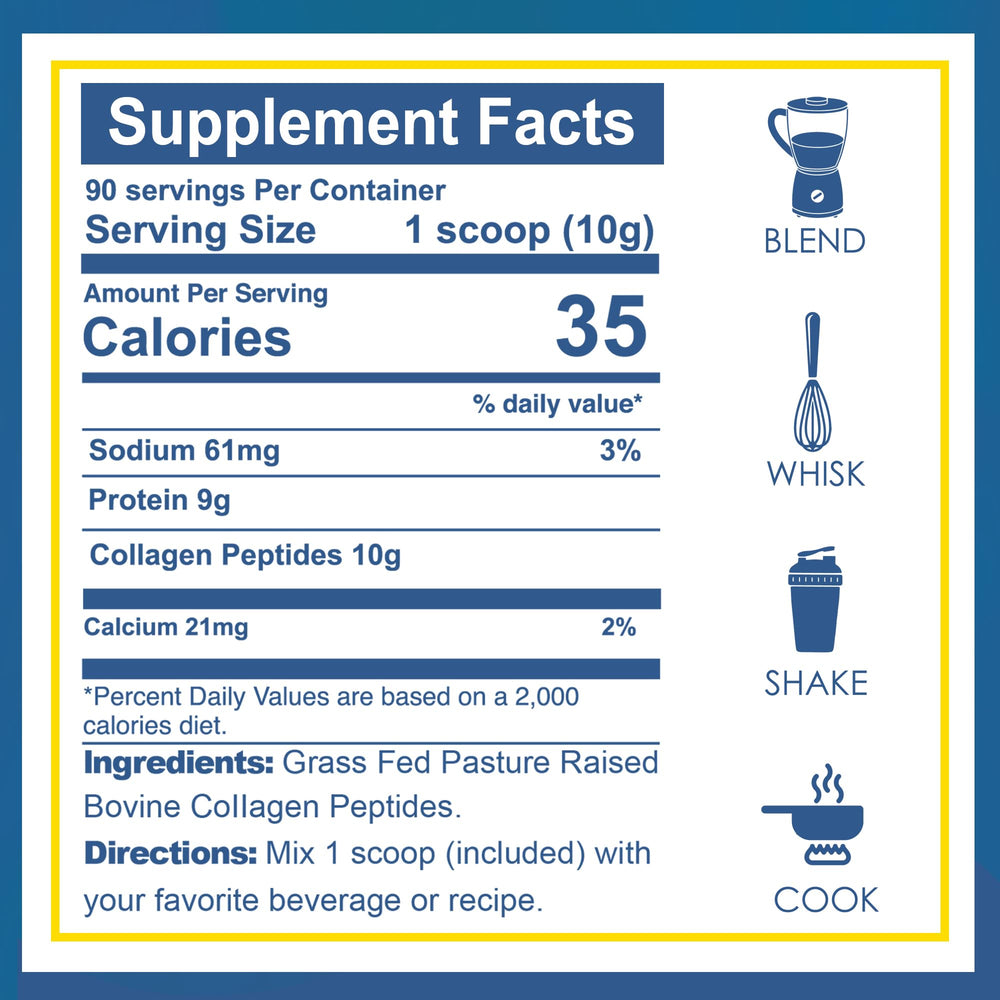Zammex Collagen powder dissolves quickly in coffee or tea