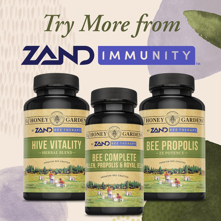 ZAND Bee Therapy bottle displayed for convenient daily use
