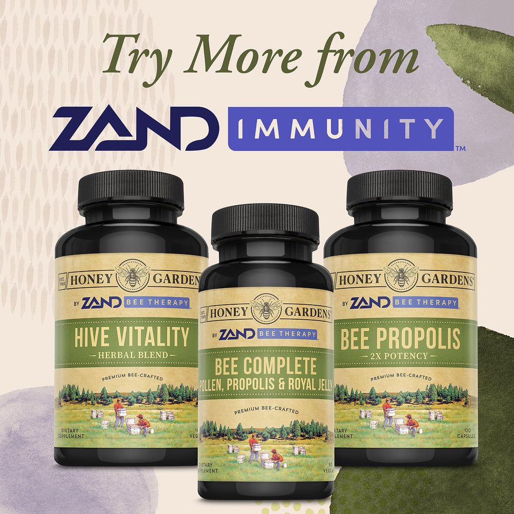 ZAND Bee Therapy bottle displayed for convenient daily use