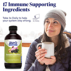 ZAND Insure Herbal drops dispense for convenient intake between meals.