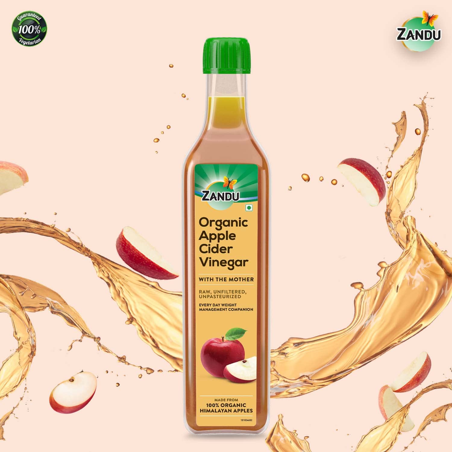 Zandu Apple Cider marinade scene, elevates savory dishes with subtle sweetness.