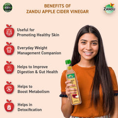 Zandu Apple Cider salad dressing idea, enhances fruitiness in salads.