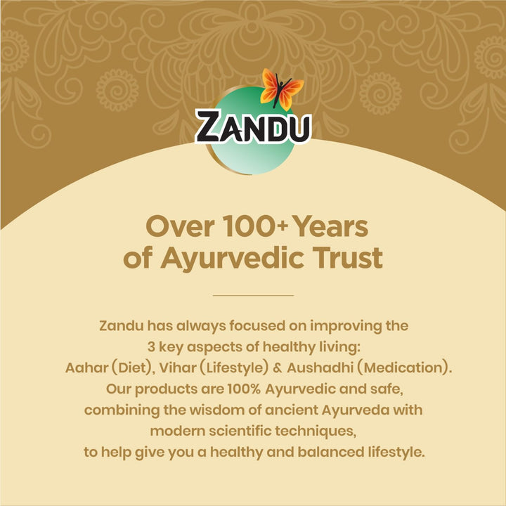 Jar of Zandu Kesari Jivan chyawanprash on kitchen counter signaling daily routine