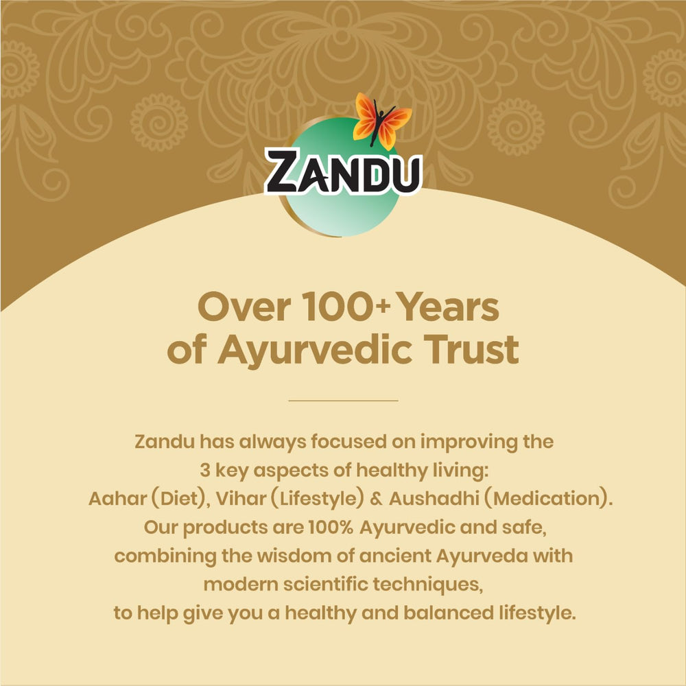 Jar of Zandu Kesari Jivan chyawanprash on kitchen counter signaling daily routine