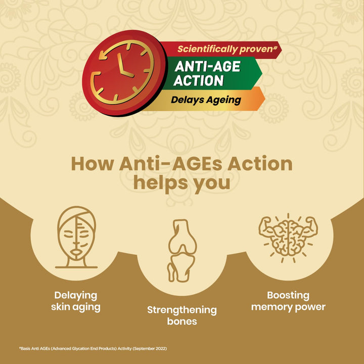 Front of packaging for Zandu Kesari Jivan chyawanprash