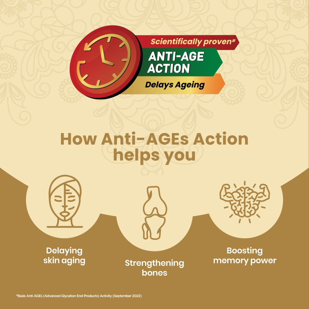 Front of packaging for Zandu Kesari Jivan chyawanprash