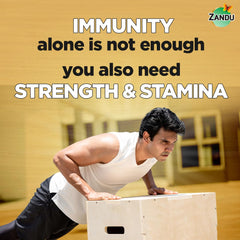 Zandu Shilajitprash bottle with spoon ready for daily use.