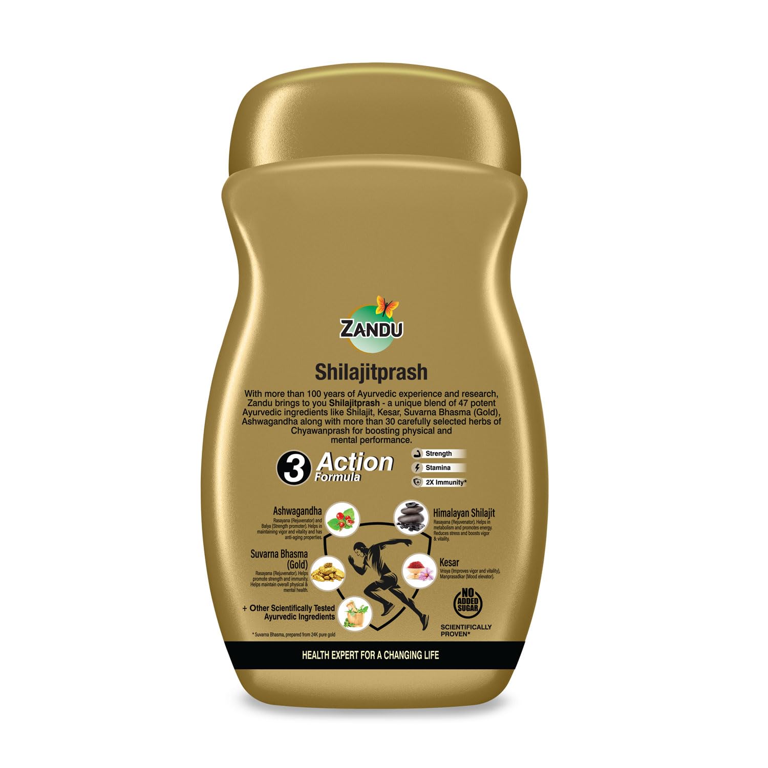 Zandu Shilajitprash delivers natural energy and vitality.