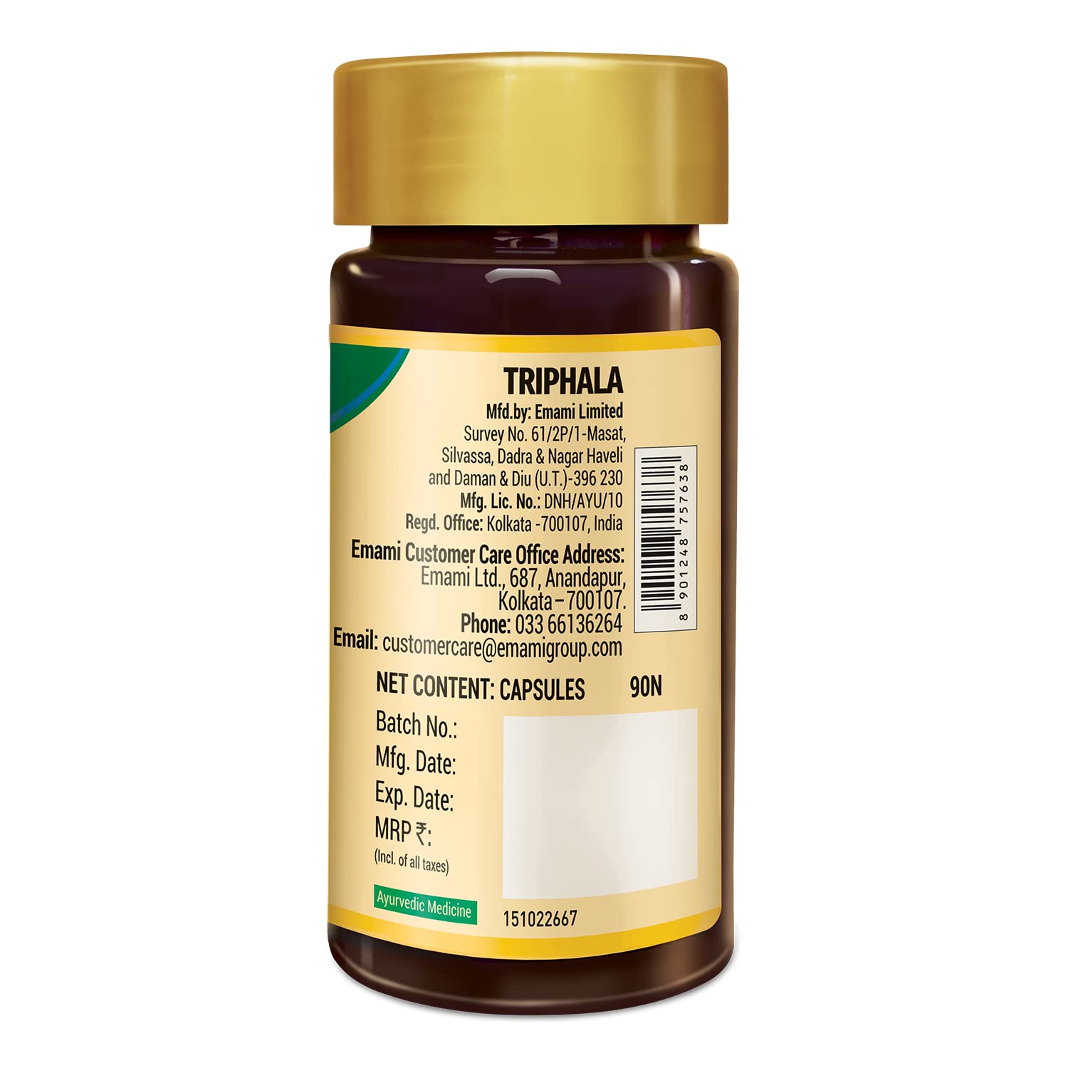 Zandu Triphala for digestive comfort in everyday routine.