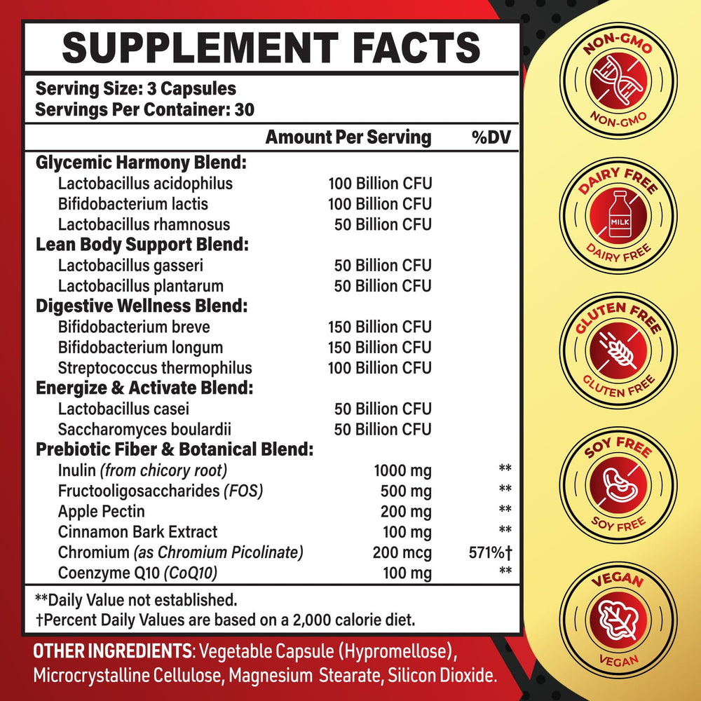 Zanleuds Probiotics 850Billion CFU capsules show strong gut support potential.