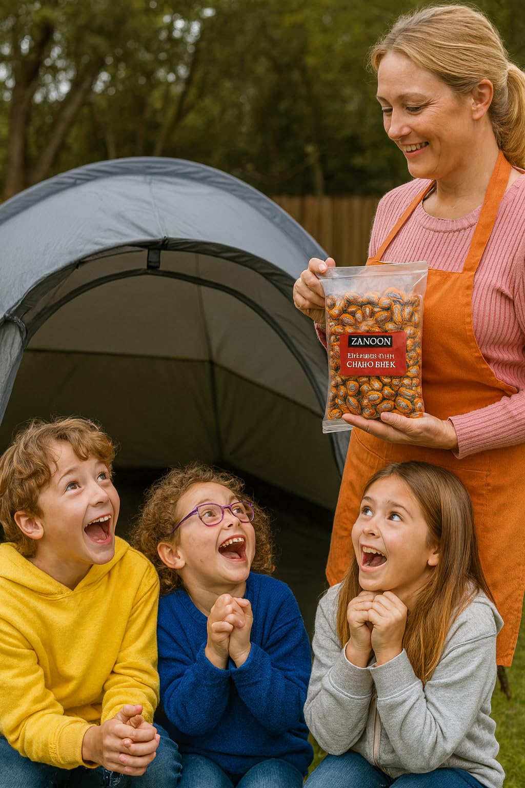 ZANOON Peanut Butter Crunch Sticks ideal for movie nights and quick sweet cravings.