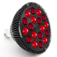 Zarbaha red light therapy lamp front view for easy at-home skin care.