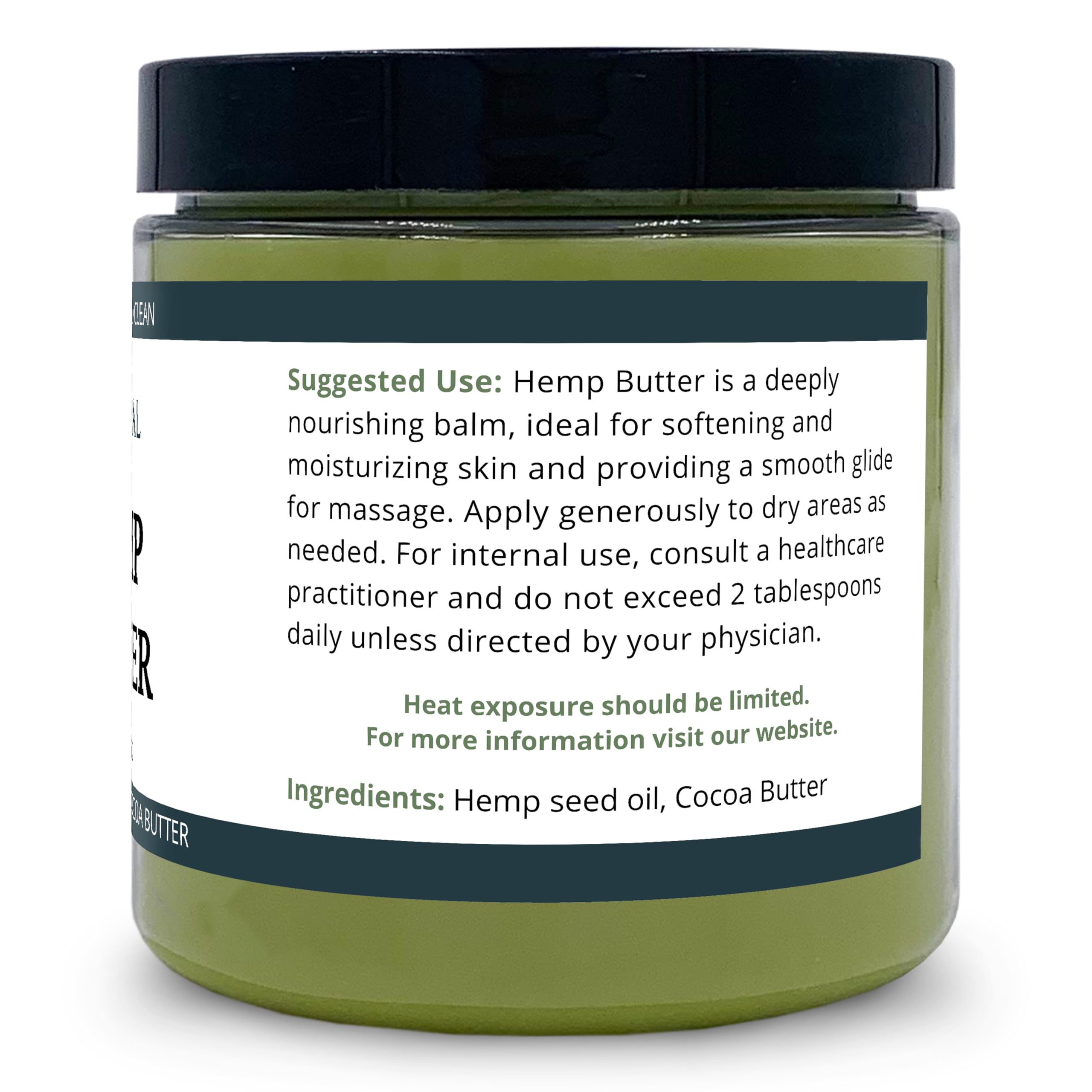Hands smoothing Zatural Hemp Body Butter for calm skin.