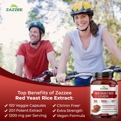 Zazzee 1200mg extract per serving highlight.