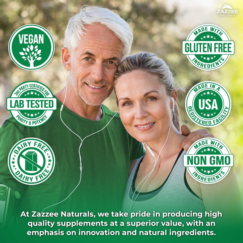Zazzee Bilberry 20x extract bottle with glass emphasizes premium supplement experience.