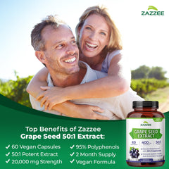 Front label highlights 400 mg per capsule and 95% polyphenols