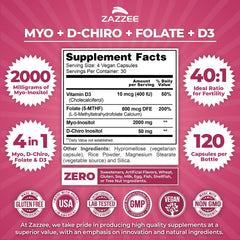 Zazzee capsules close-up showing easy-to-swallow pills for daily balance.