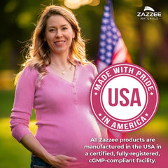 Zazzee bottle emphasizes D3 and methylfolate added for synergy.