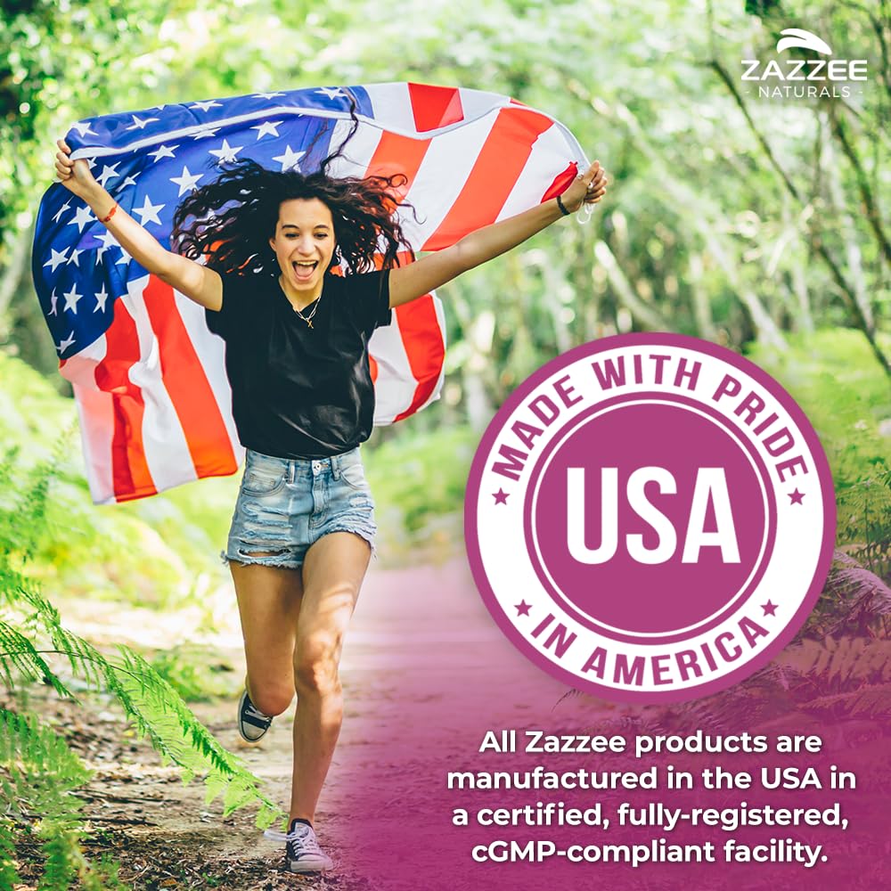 Powder dissolving in water with Zazzee Pregnostol labeled container nearby.