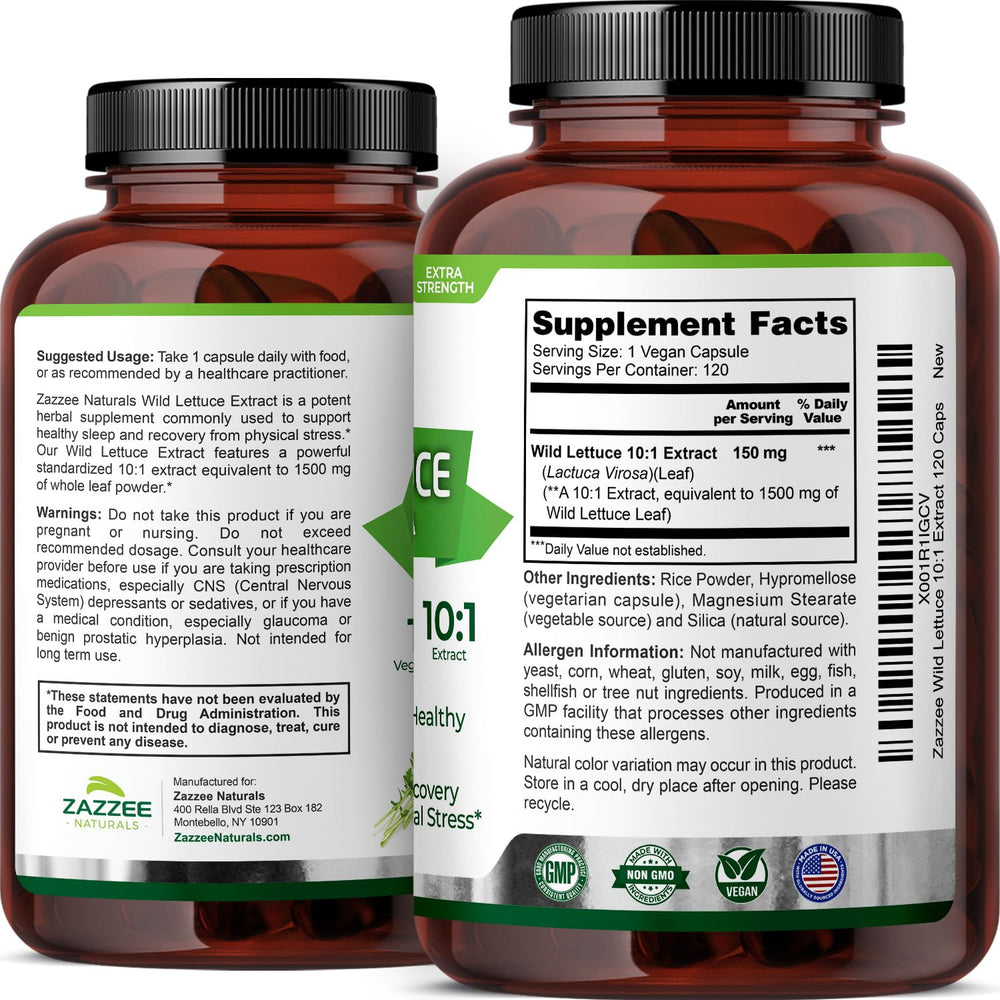Zazzee Vegetarian capsules plant-based cellulose