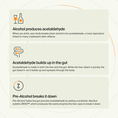 ZBiotics bottle label closeup highlights patent-backed science and enzyme design.