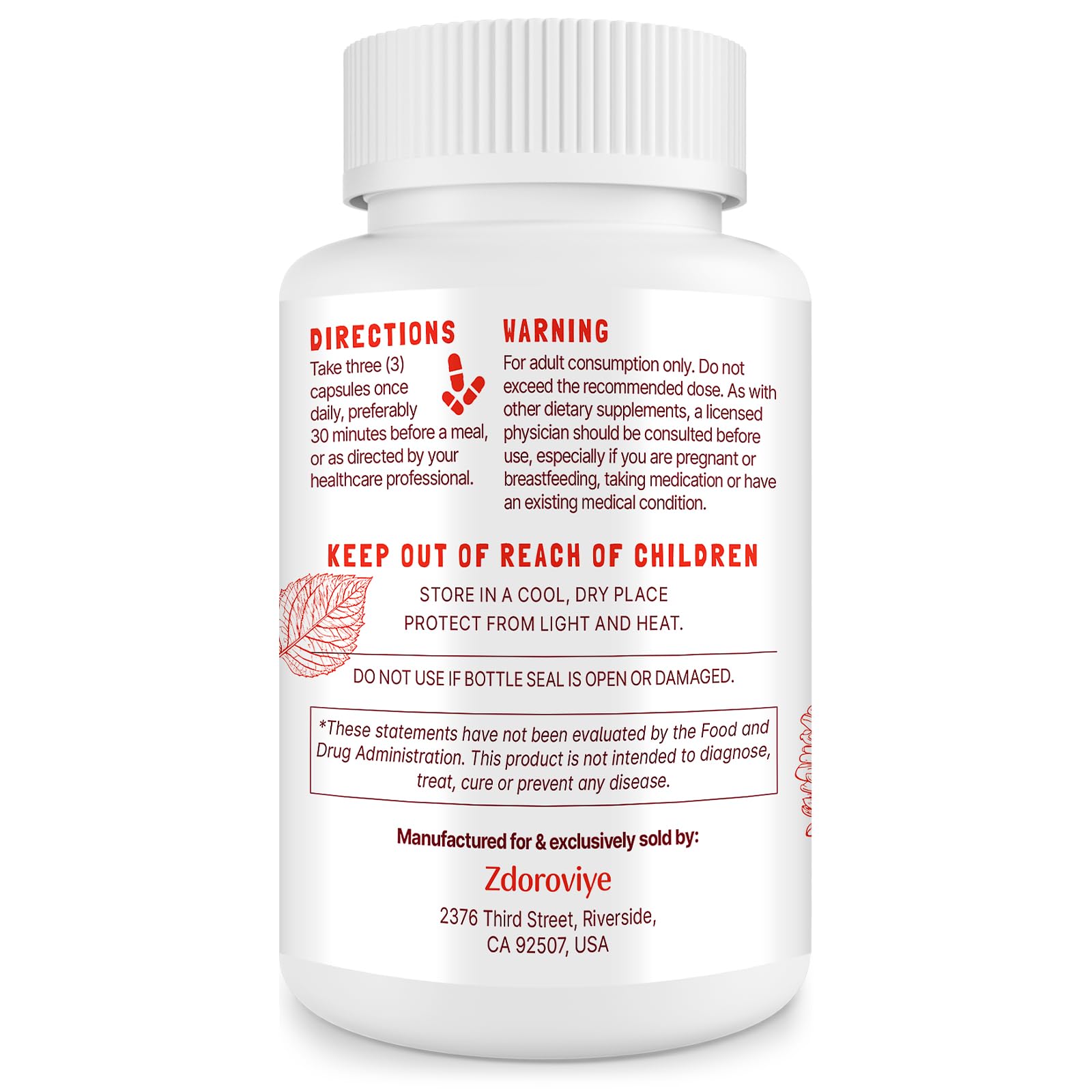 Zdoroviye Nitric Oxide 90-caps packaging photographed for wellness routine