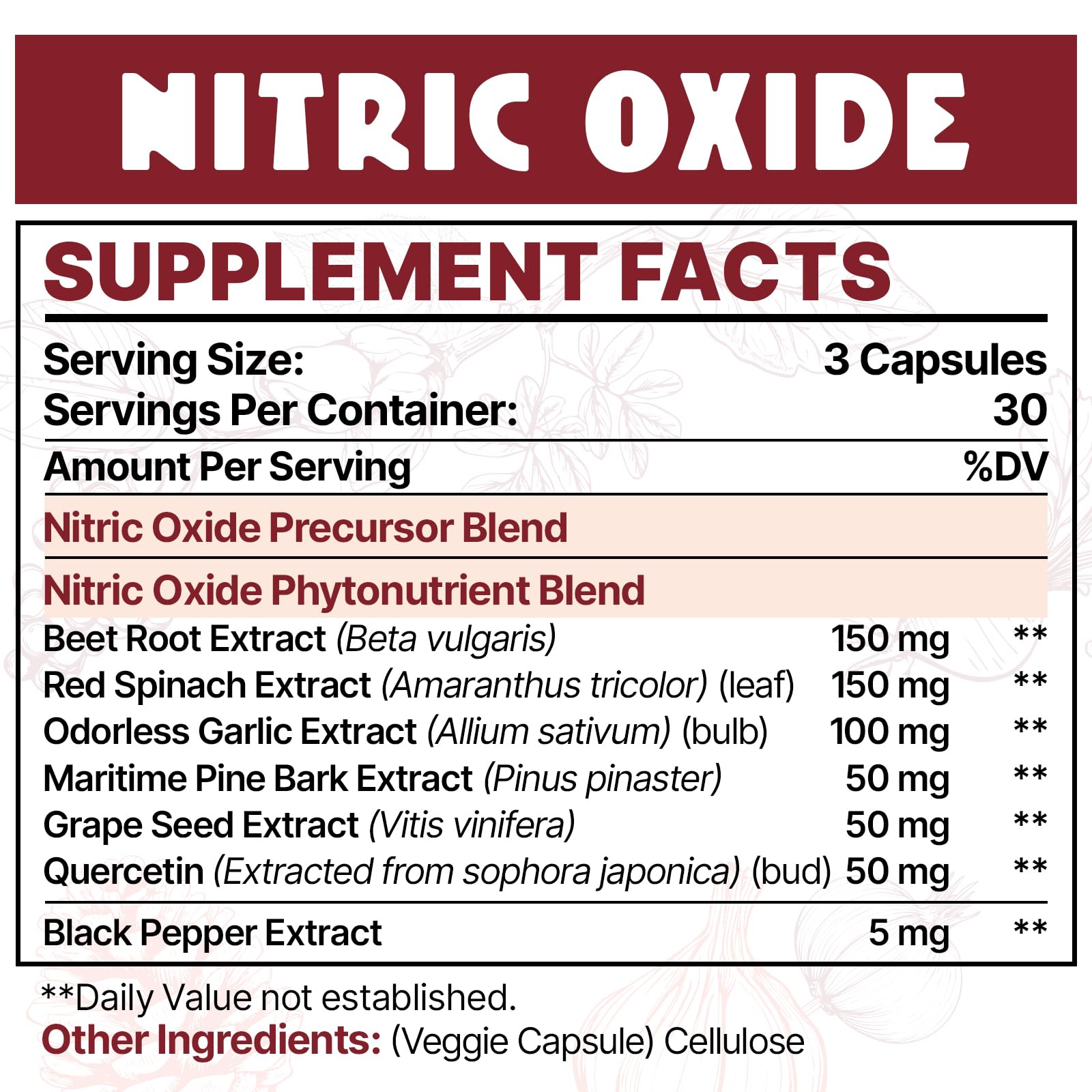 Zdoroviye Nitric Oxide supplement packaging shows clear dosage guidance.