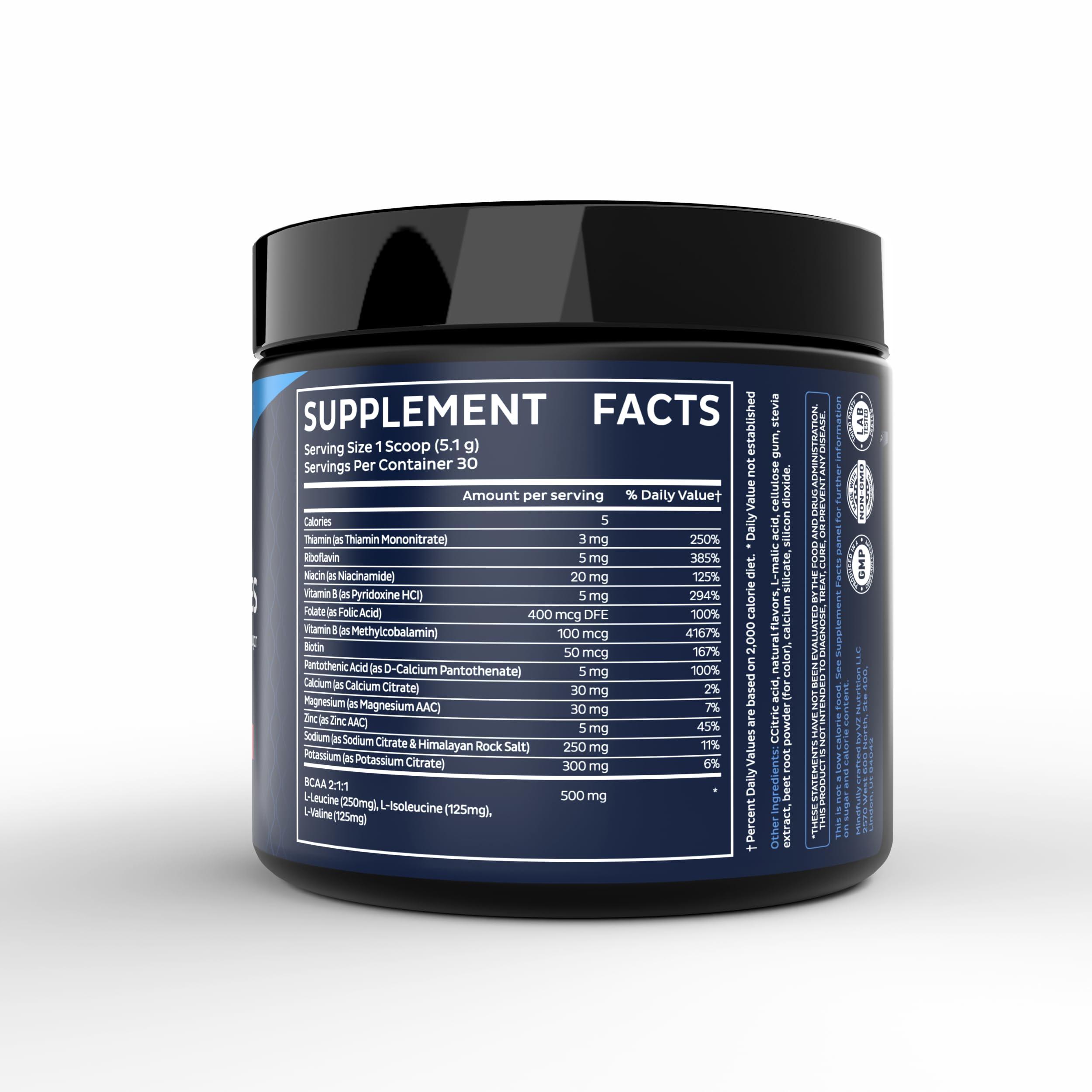 Zeal Electrolyte Powder branded packaging sits on the counter.