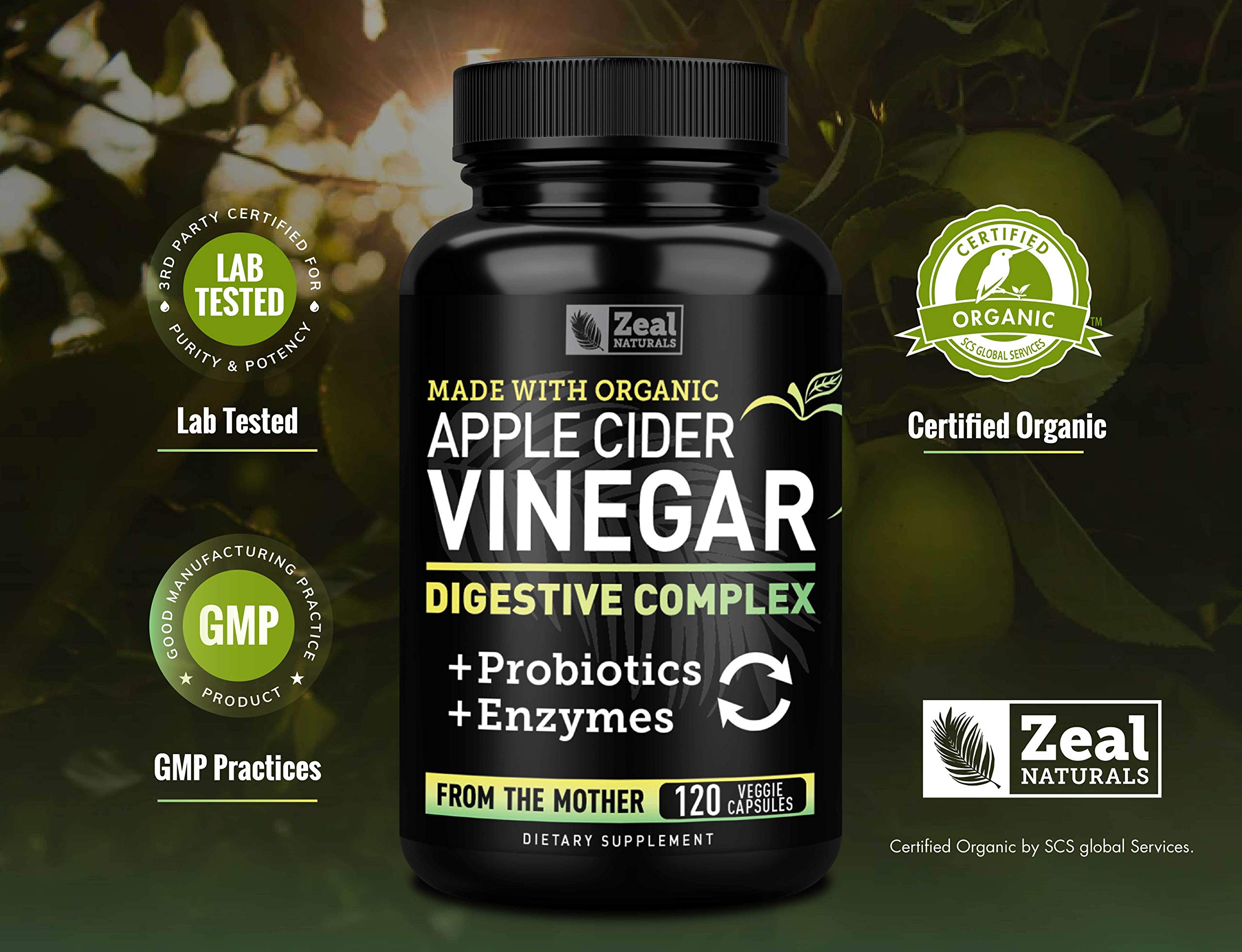 Zeal Naturals cayenne and ginger ingredients visual for natural support