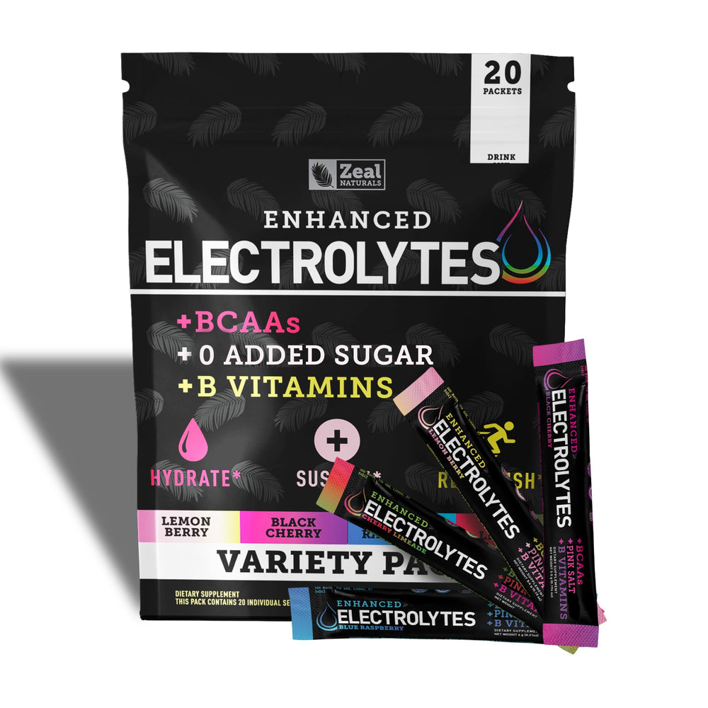 Zeal Naturals Lemon Berry electrolyte stick for on-the-go hydration and recovery