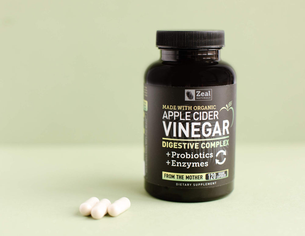 Zeal Naturals GMP and third-party tested seal indicating quality