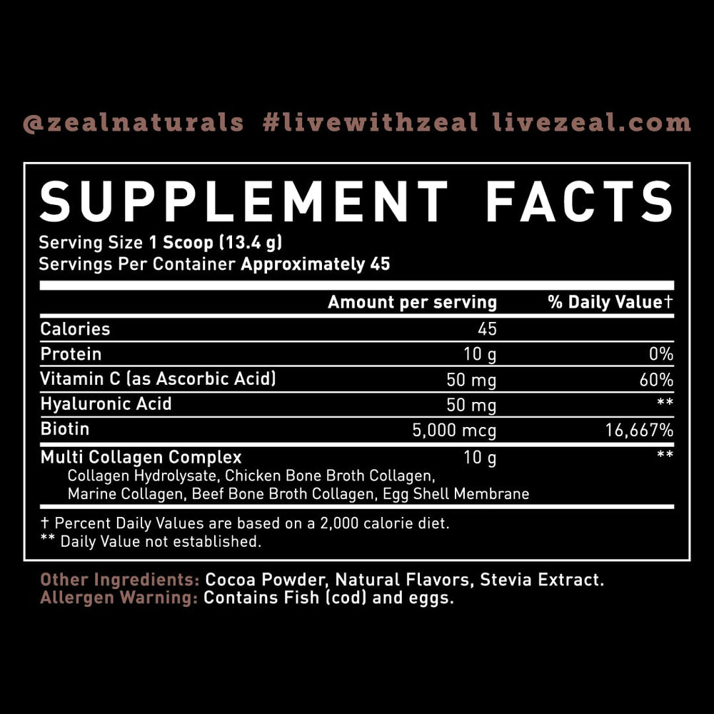 Zeal Naturals healthy habit cup scene encouraging daily supplementation routine