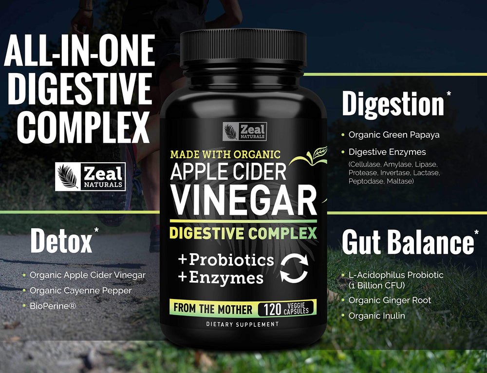 Zeal Naturals probiotic capsule with 1B CFU for gut health