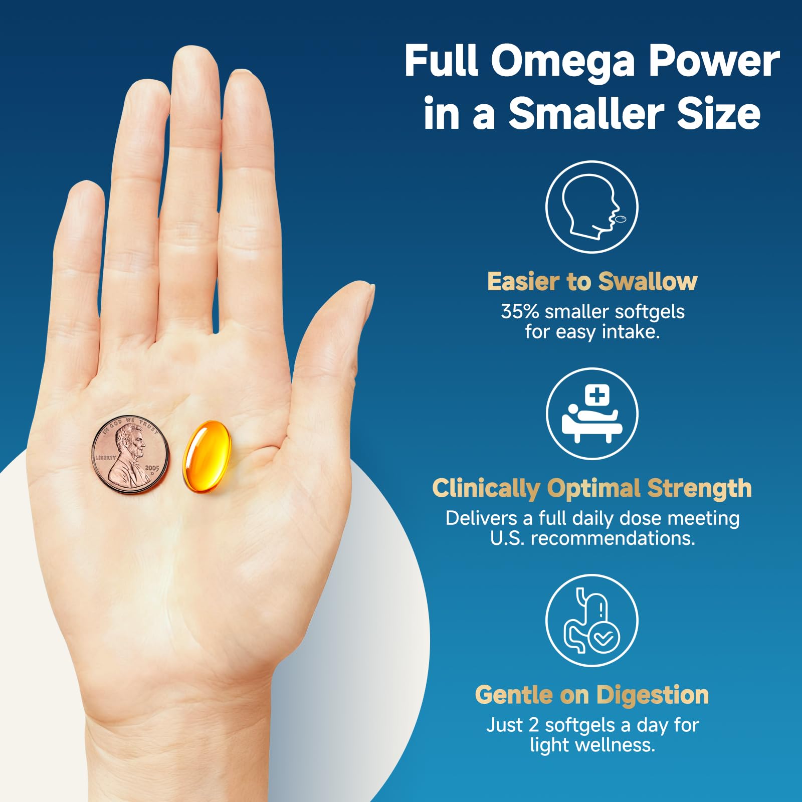 ZEBORA 80-percent omega-3 concentration capsules, high potency in small softgels.