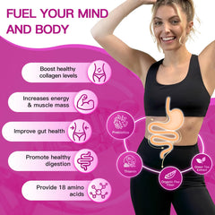 Collagen Powder stirred into coffee for a convenient morning routine