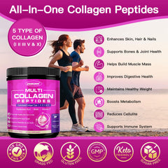 Close-up of ZEBORA collagen Tripeptide for enhanced absorption.