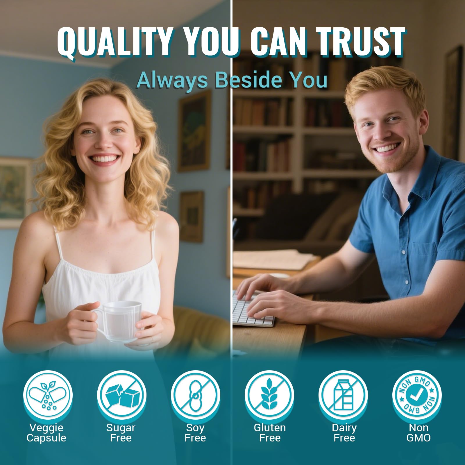 ZEBORA capsules side view suggests convenient daily intake.