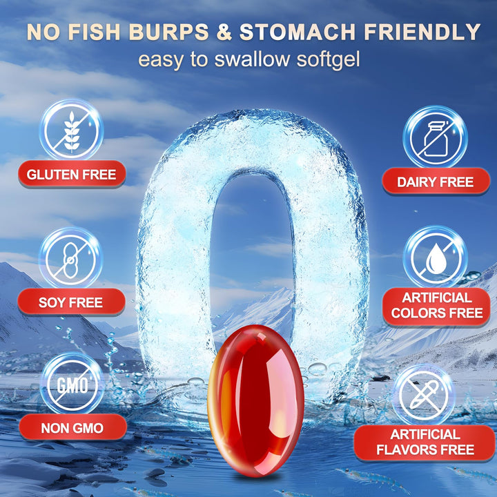 No fishy aftertaste with ZEBORA softgels.